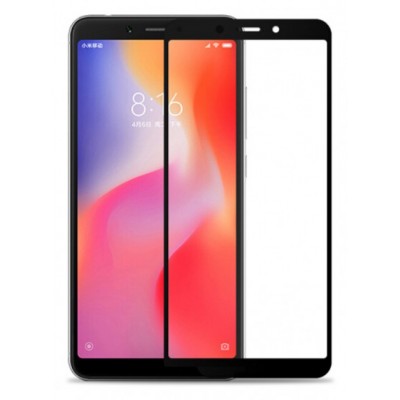 Защитное стекло для смартфона Screen Geeks Full Cover Glass Pro for Xiaomi RedMi 6 Black