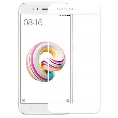 Защитное стекло для смартфона Screen Geeks Full Cover Glass Pro All Glue for Xiaomi Redmi Mi5X/A1 White