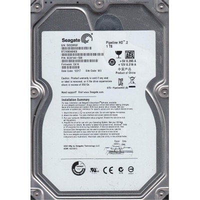 HDD Seagate Pipeline HD 1Tb (ST31000424CS)