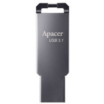 USB Flash Drive Apacer AH360 64Gb Black Nickel (AP64GAH360A-1)