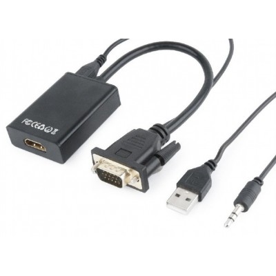 Кабель Cablexpert A-VGA-HDMI-01