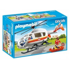 Elicopter Playmobil City Life: Emergency Medical Helicopter (6686)