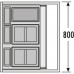 Coș de gunoi Hailo XXL XX Inset 80.6/60 (3630801)