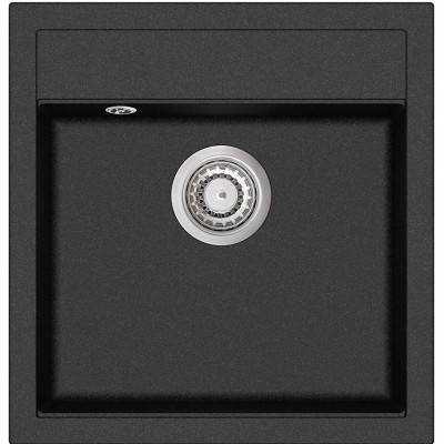 Chiuvetă de bucătărie Aquasanita Tesa SQT100 Black metallic