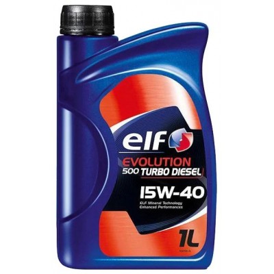 Ulei de motor Elf Evolution 500 Turbo Diesel 15W-40 1L