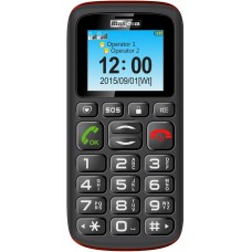 Мобильный телефон Maxcom MM428BB Black/Red