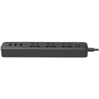 Сетевой фильтр Xiaomi Mi Power Strip 3 USB Black
