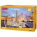 Puzzle 3D-constructor Cubic Fun City Line Paris (MC254h)