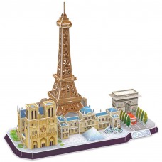 Puzzle 3D-constructor Cubic Fun City Line Paris (MC254h)