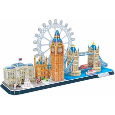 3D пазл-конструктор Cubic Fun City Line London (MC253h)