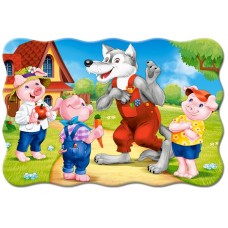 Пазл Castorland 20 Maxi Three Little Pigs (C-02399)