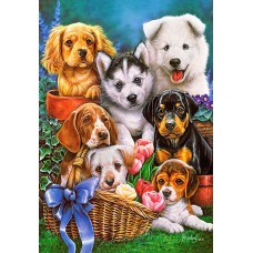 Puzzle Castorland 1000 Puppies (C-104048)