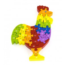 3D пазл-конструктор Viga 3D Puzzle - Rooster (55244)