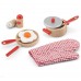 Набор посуды для кукол Viga Cooking Tool Set - Red (50721)