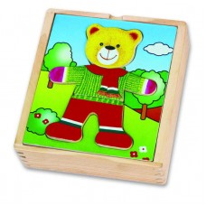 Развивающий набор Viga Dressing Up Box - Boy Bear (56401)