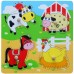 Пазл Viga 4 Wooden Flat Puzzle - Farm Animals (59562)