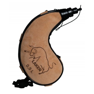 Фляга Laken Leather Canteen Kidney Shape 0.5L (PK500-C)