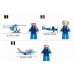 Set de construcție Sluban Army 6in1 Fight Jet (B0666)