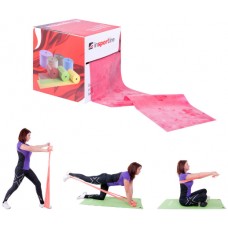 Bandă pentru pilates Insportline Morpo 10990 1.2m Medium Red