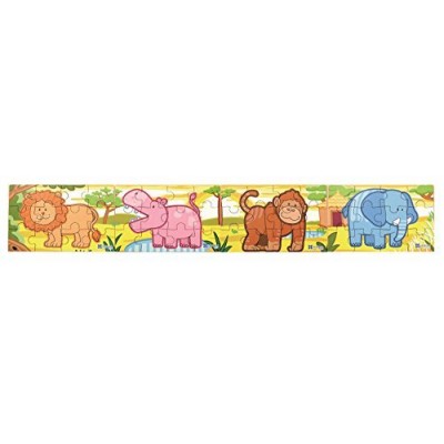Puzzle Viga 4in1 4-Puzzle Jungle (50068)