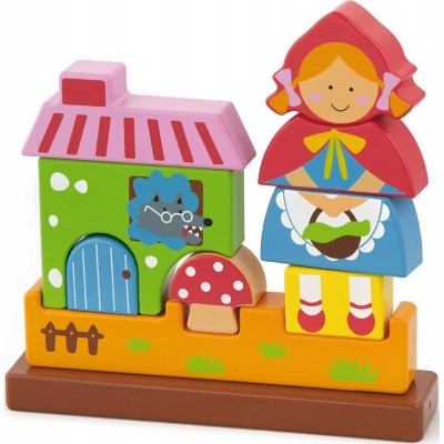 Puzzle 3D-constructor Viga Magnetic 3D Puzzle - Red Riding Hood (50075)