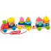 Кубики Viga Pull Along Stacking Train (50089)