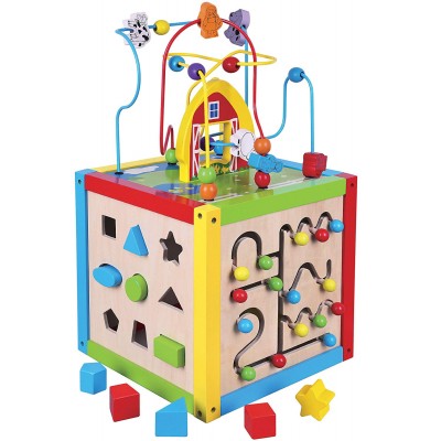 Busy Board Viga Toy Cube 5-in-1 (58506)