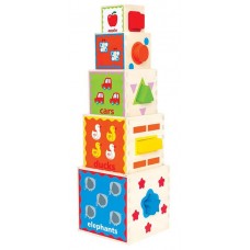 Piramida Hape Piramid of Play (E0413B)