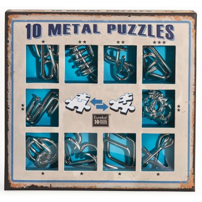 Головоломка Eureka 10 metal puzzles 1 (473356)