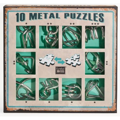 Головоломка Eureka 10 metal puzzles 2 (473357)