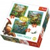 Puzzle Trefl 3in1 The extraordinary world of dinosaur (34837)