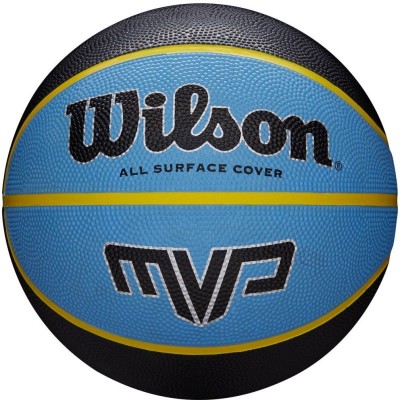 Мяч баскетбольный Wilson N7 MVP 295 Black/Blue (WTB9019XB07)