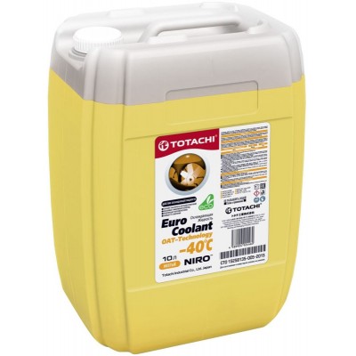 Антифриз Totachi Extended Life Coolant -40С Yellow 10L