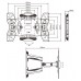 Suport TV Multibrackets M VESA Flexarm Full Motion Dual 600x400