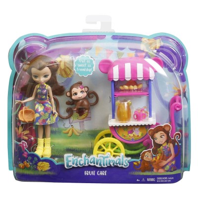 Кукла Mattel Enchantimals Fruit Cart (FJH11)