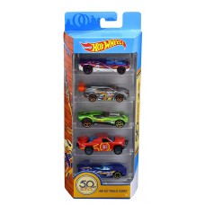 Mașină Mattel HW Set 5pcs 50th Anniversary (FWF98)