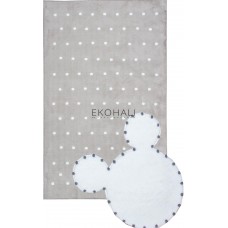 Ковёр Eko Hali Tiffany Point White Blue 1.20x1.80m