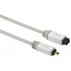 Кабель Hama FireWire 4pin - 9pin IEEE1394a plug 1.5m (53204)