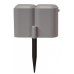 Садовое ограждение Prosperplast Palisada Grey (IPSP-405U)