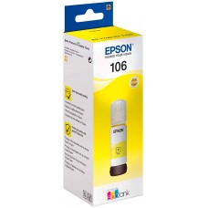 Recipient de cerneală Epson 106 EcoTank Yellow Ink Bottle (C13T00R440)