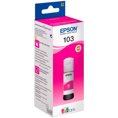 Контейнер с чернилами Epson 103 EcoTank Magenta ink bottle (T00S34A)