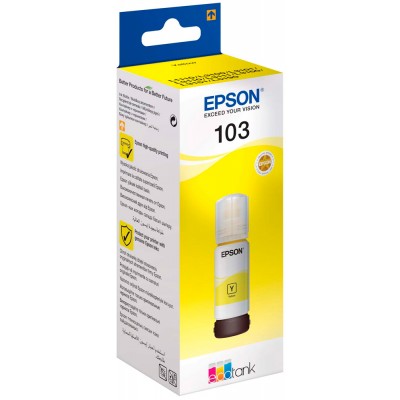 Контейнер с чернилами Epson 103 EcoTank Yellow ink bottle (T00S44A)