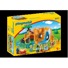 Конструктор Playmobil 1.2.3: Zoo (PM9377)