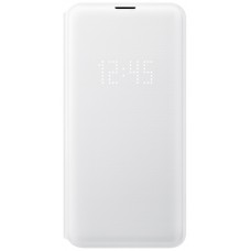 Чехол Samsung Led Flip Wallet Galaxy S10E White