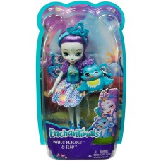 Кукла Enchantimals Patter Peacock (FXM74)