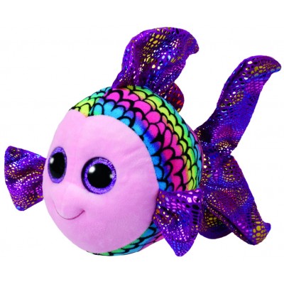 Мягкая игрушка Ty Flippy Multicolor Fish 24cm (TY37150)