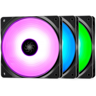 Вентилятор для корпуса DeepCool RF 120 3in1 RGB