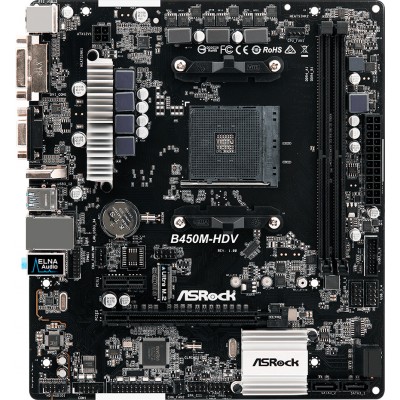 Placă de bază ASRock B450M-HDV