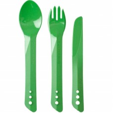 Tacâmuri pentru camping Lifeventure Ellipse Camping Cutlery Green (75020)