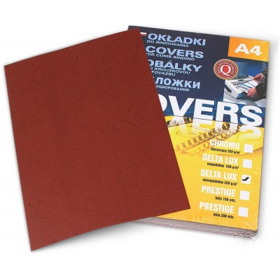 Coperta pentru legarea Argo Delta A3 250g/m2 100pcs Dark Red